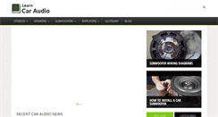 Desktop Screenshot of learncaraudio.com