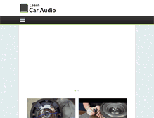 Tablet Screenshot of learncaraudio.com